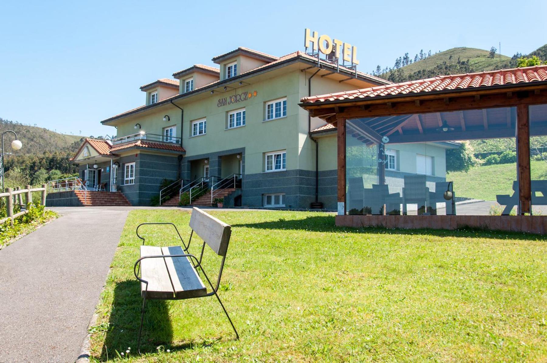 Hotel San Jorge Нуева де Лянес Екстериор снимка