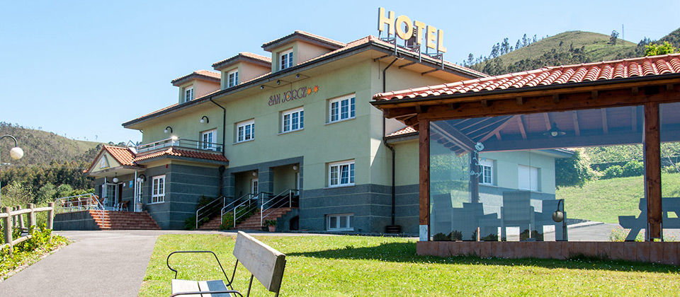 Hotel San Jorge Нуева де Лянес Екстериор снимка